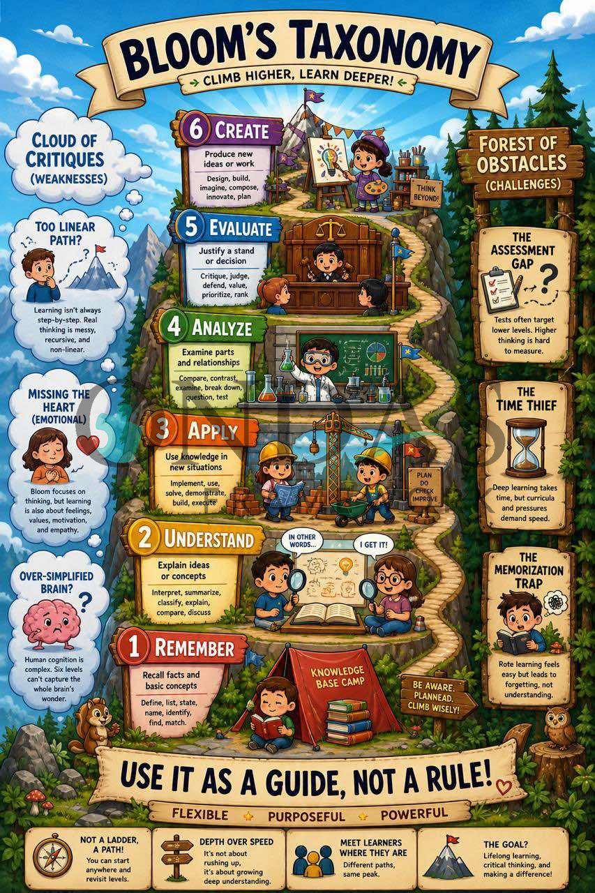 Bloom's Taxonomy — Climb Higher, Learn Deeper