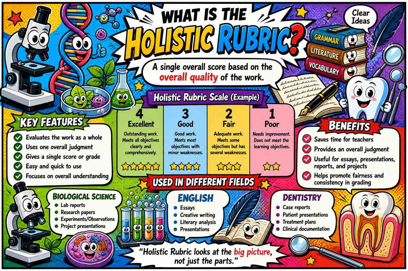 What is the Holistic Rubric?